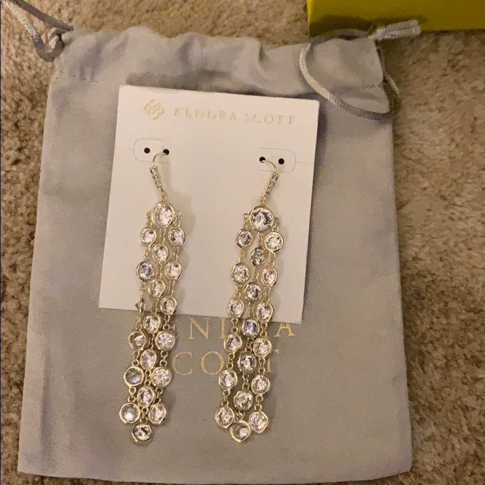 Brand NWT Kendra Scott Daya statement earrings